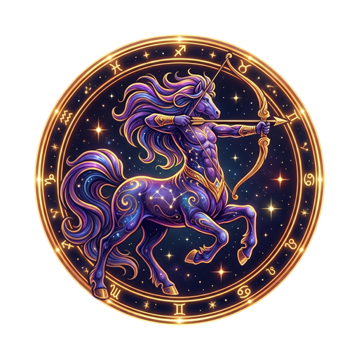 Sagittarius illustration